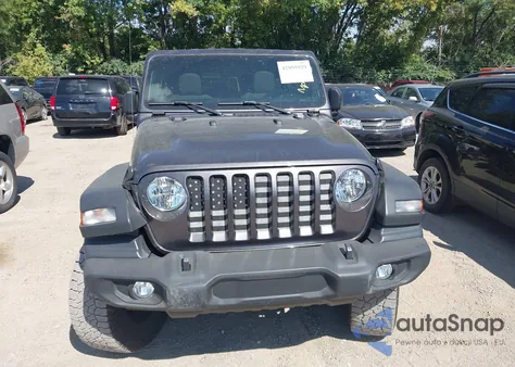 2022 Jeep Wrangler Unlimited Sport S 4X4 from USA, damaged, VIN 1C4HJXDG3NW155341